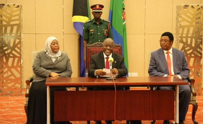president john magufuli of tanzania cuts cabinet to 19 ministers